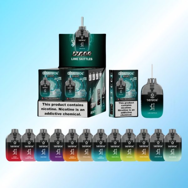 Tastefog Giant 12000 Puffs - E cigg butik