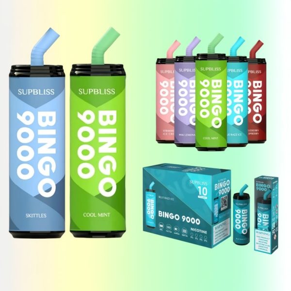 Supbliss Bingo 9000 Puffs - E cigg butik