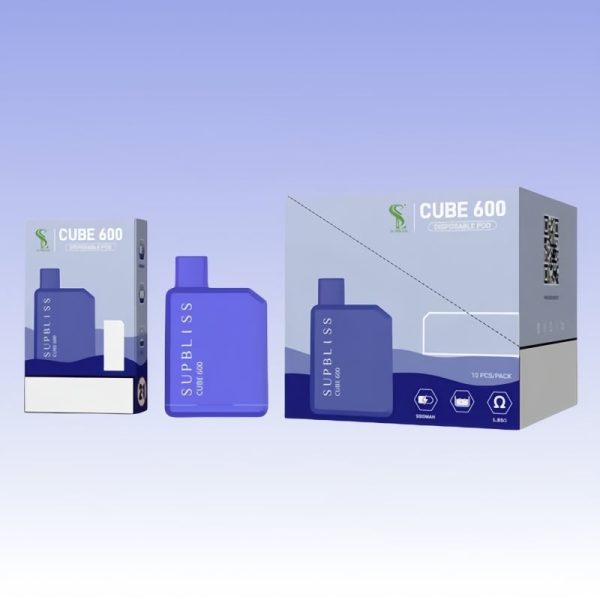 Fumot Supbliss Cube 600 Puffs - E cigg butik Fumot Supbliss Cube 600 Puffs - E cigg butik