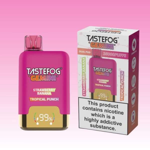 Tastefog Gemini 25000 Puffs - E cigg butik