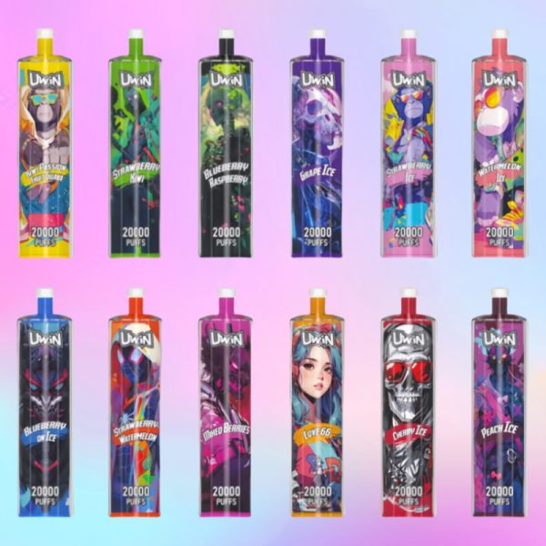 Uwin Shisha Hookah Crystal 20000 Puffar - E cigg butik