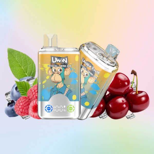 Uwin X RandM Twins Crystal 40000 Puffs - E cigg butik