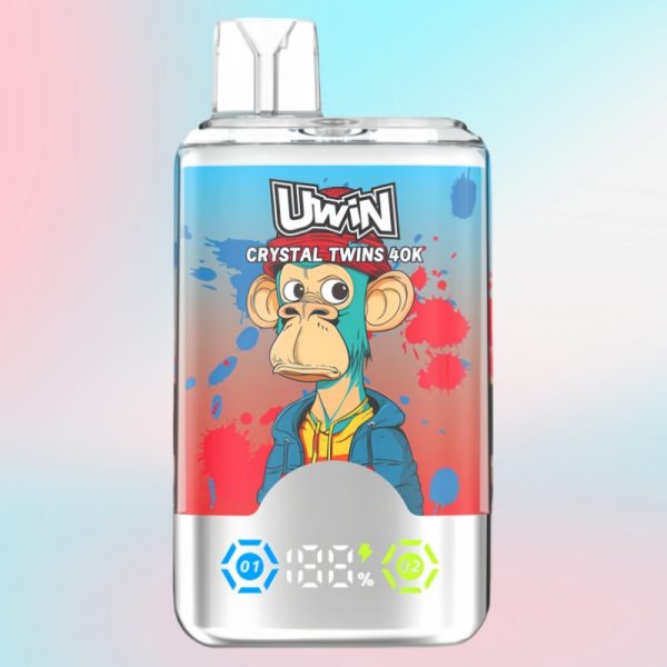 Uwin X RandM Twins Crystal 40000 Puffs - E cigg butik