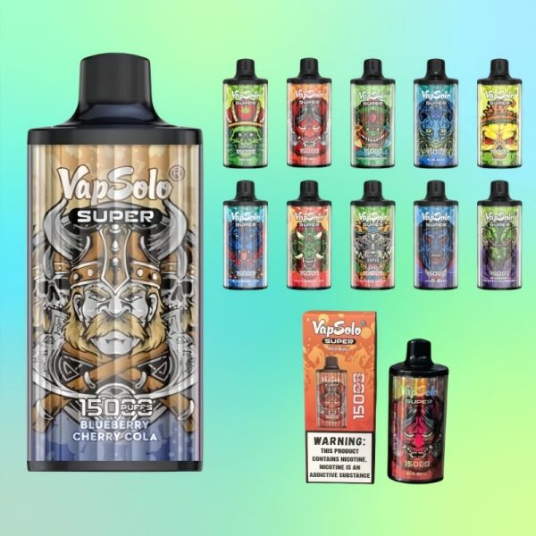 VapSolo Super 15000 Puffs - E cigg butik