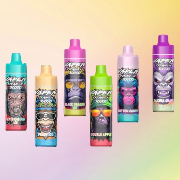 Vapen Titan-X 30000 Puffs - E cigg butik Vapen Titan-X 30000 Puffs - E cigg butik