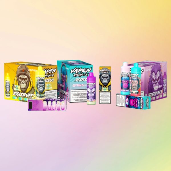 Vapen Titan-X 30000 Puffs - E cigg butik Vapen Titan-X 30000 Puffs - E cigg butik