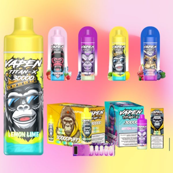 Vapen Titan-X 30000 Puffs - E cigg butik