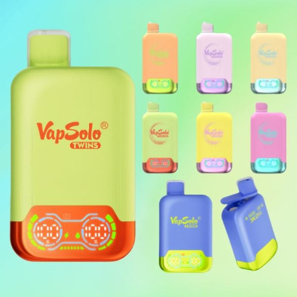 Vapsolo Twins Pro 50k Puffs - E cigg butik