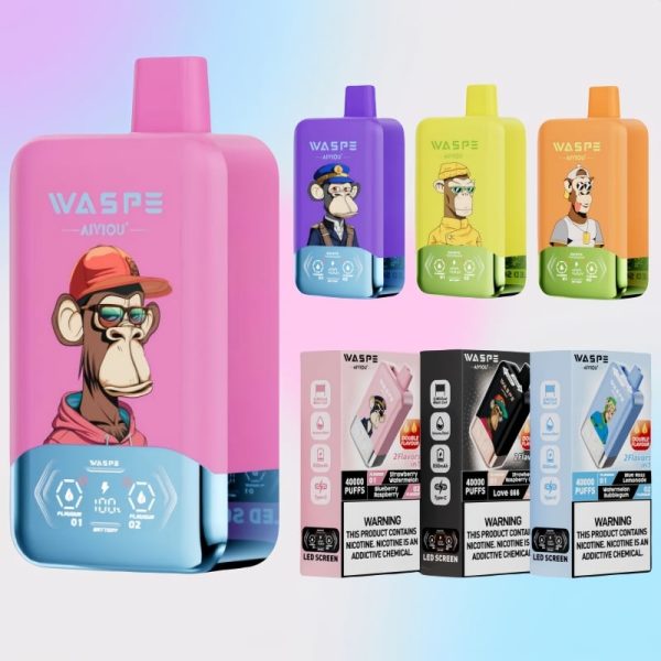 Waspe Aiviou 40000 Puffs - E cigg butik