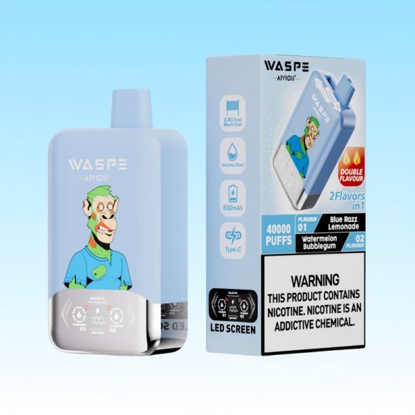 Waspe Aiviou 40000 Puffs - E cigg butik