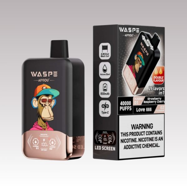 Waspe Aiviou 40000 Puffs - E cigg butik