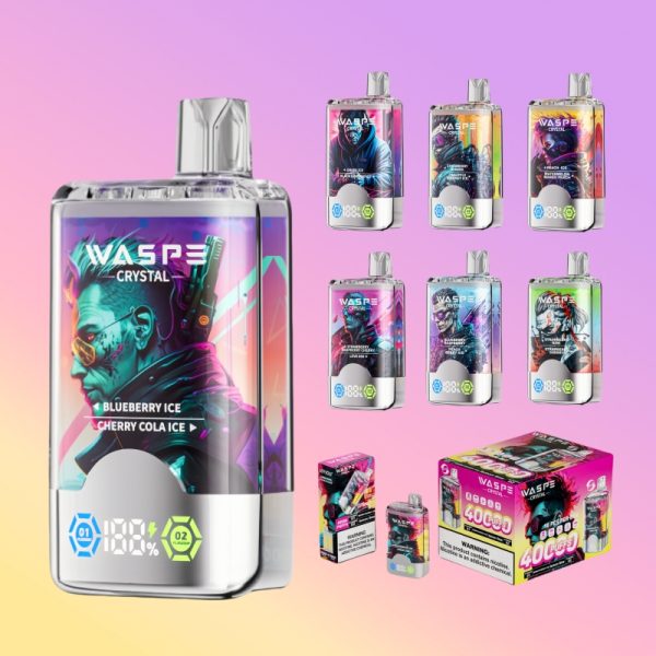 Waspe Crystal 40000 Puffs - E cigg butik