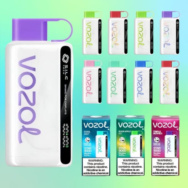 VOZOL Star 9000 Puffs - E cigg butik