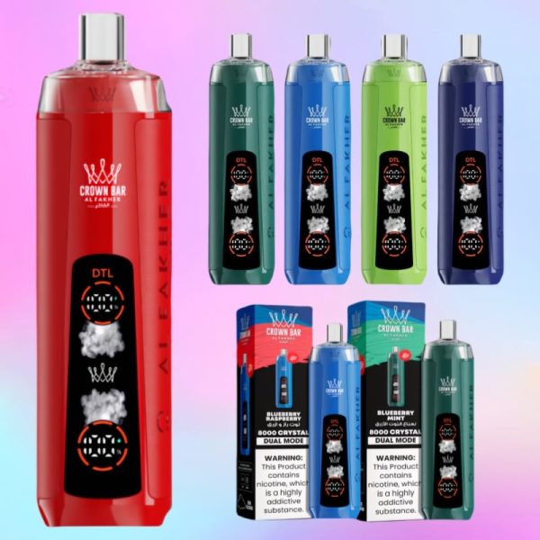 Al Fakher Crystal 8000 Puffar - E cigg butik