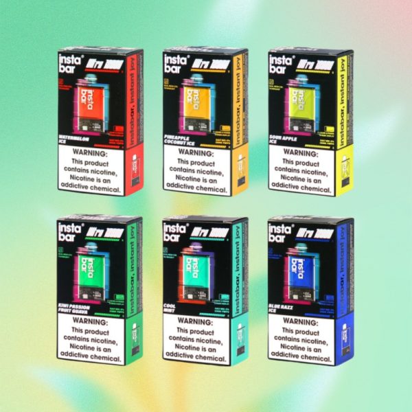 Insta Bar Ultra 12000 Puffs - E cigg butik