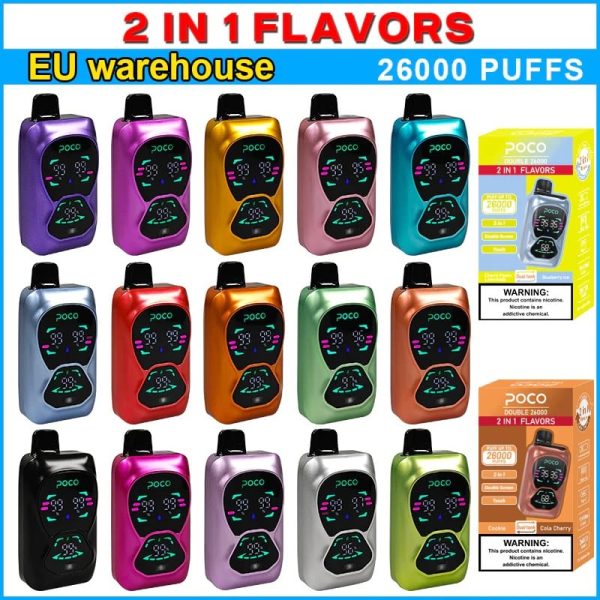 Poco Double 26000 Puffs - E cigg butik Poco Double 26000 Puffs - E cigg butik