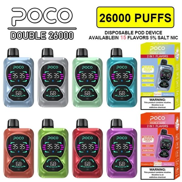 Poco Double 26000 Puffs - E cigg butik Poco Double 26000 Puffs - E cigg butik