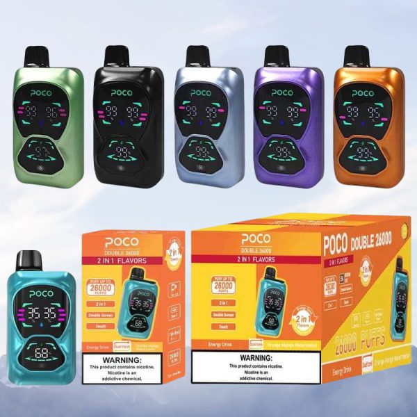 Poco Double 26000 Puffs - E cigg butik
