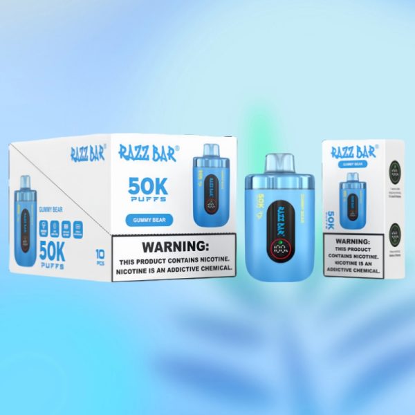 Razz Bar 50k Puffs - E cigg butik