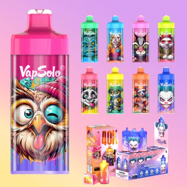 Vapsolo King Pro 40k Puffs - E cigg butik