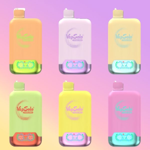 Vapsolo Twins Pro 50k Puffs - E cigg butik