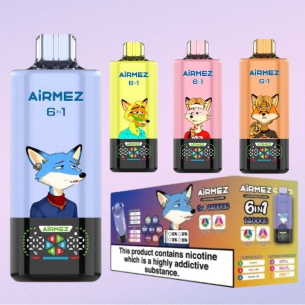 Airmez Fox 6 IN 1 140k bloss - E cigg