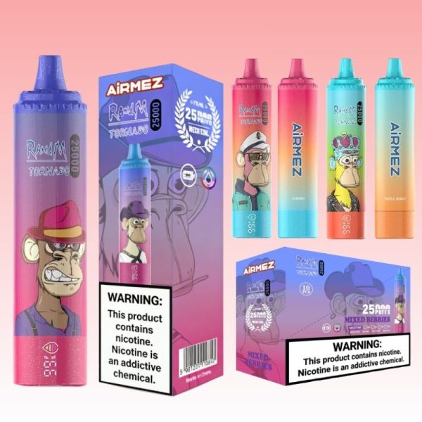 Airmez Tornado 25000 bloss - E cigg