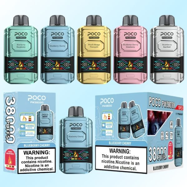 POCO PW 38000 Puffs - E cigg