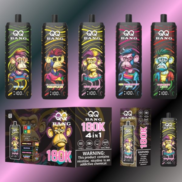 QQ Bang 180K Puffs - E cigg