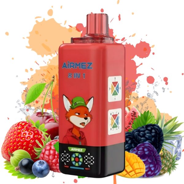 Airmez Fox 8IN1 160K - E cigg Airmez Fox 8IN1 160K - E cigg